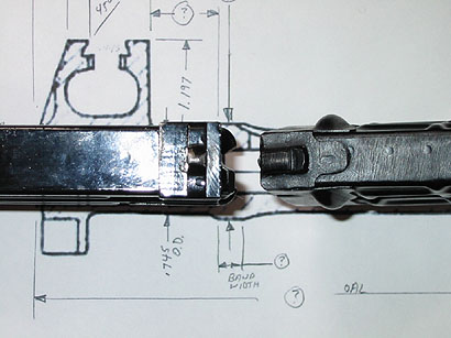 SVD Magazine locking tab
