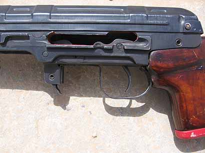 SVD cutaway showing trigger and hammer function