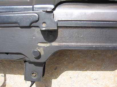 SVD cutaway receiver