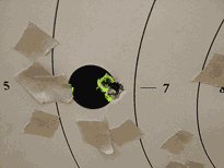 NDM-86 3 shot group @ 100 yards