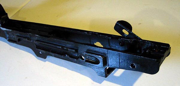 NDM86 receiver dovetail scope rail