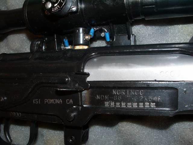 NDM-86 with KSI over stamp import mark
