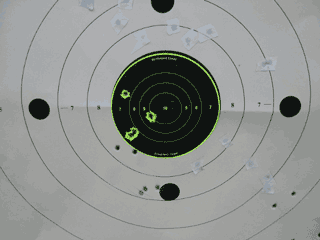 100 yard target