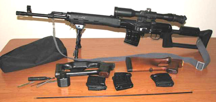 Tiger with various butt stock styles
