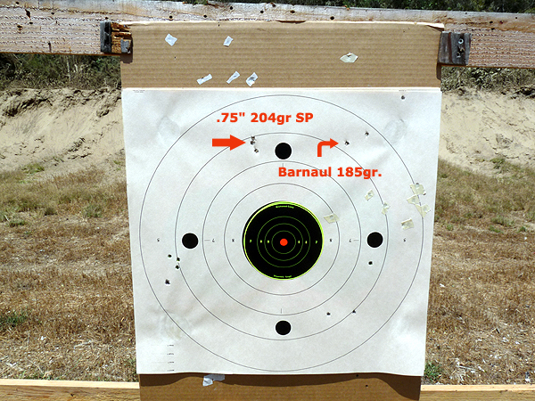 Tiger range report Barnaul ammo