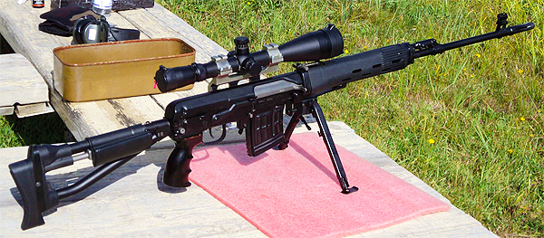 Russian Tigr folding stock